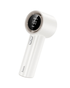 Вентилятор портативний Hoco HX64 Hurricane high speed handheld fan 3600 mAh Білий (White)