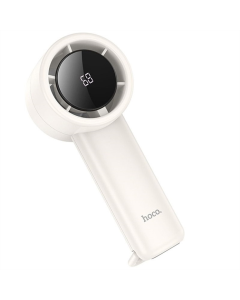 Вентилятор портативний Hoco HX63 Hurricane high speed handheld fan 2000 mAh Білий (White)