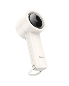 Вентилятор портативний Hoco HX63 Hurricane high speed handheld fan 2000 mAh Білий (White)