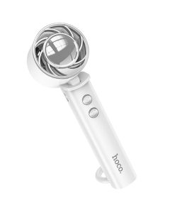 Вентилятор портативний Hoco HX61 Exquisite handheld folding fan 1200 mAh Білий (White)