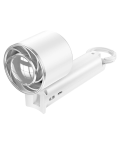 Вентилятор портативний Hoco HX61 Exquisite handheld folding fan 1200 mAh Білий (White)
