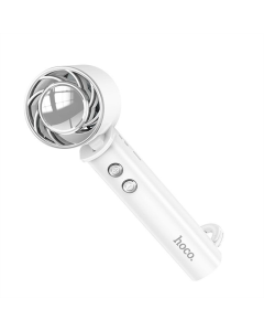 Вентилятор портативний Hoco HX61 Exquisite handheld folding fan 1200 mAh Білий (White)