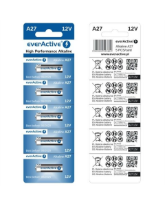 Батарейка everActive A27 BL 5шт
