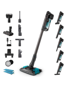 Пилосос акумуляторний миючий Philips XC8157/01 Чорний (Black)