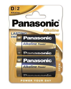 Батарейка Panasonic Alkaline Power D(LR20) 2 шт