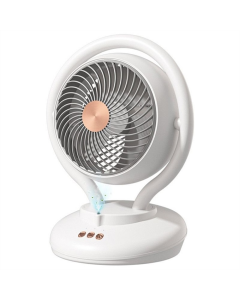 Переносной настольный вентилятор F12 с отрицательной ионизацией 6000 мАч Белый (White)