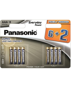 Батарейка Panasonic Everyday Power AAA 8 шт