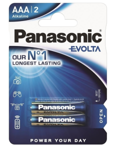 Батарейка Panasonic EVOLTA AAA 2 шт