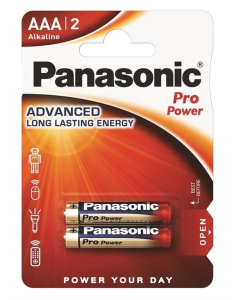 Батарейка Panasonic Pro Power AAA 2 шт