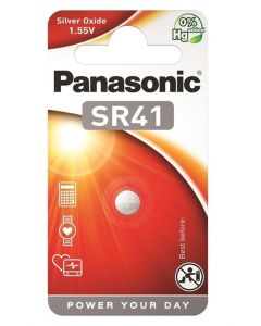 Батарейка Panasonic SR41(392, V392, D392) 6 шт