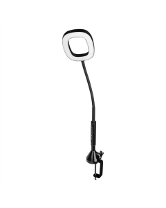 Настільна лампа на струбцині EH1024B, LED (8.2W, 3000/4000/6500K) Чорна (Black)