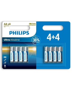 Батарейка Philips Ultra Alkaline AA 8 шт