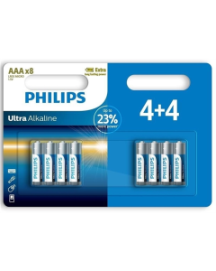 Батарейка Philips Ultra Alkaline AAA 8 шт