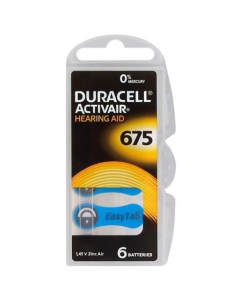 Батарейка Duracell Activair 675 BL 6 шт