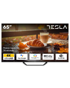 Телевізор Tesla 65E655BUS Чорний (Black)