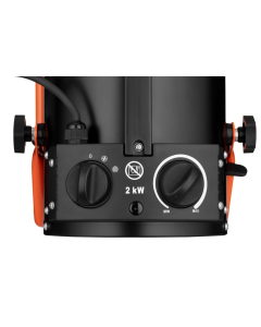 Теплова гармата 2E Stainless 2E-AHT2000 Чорна (Black)