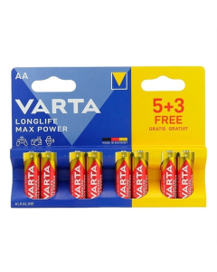 Батарейка VARTA LONGLIFE MAX Power AA BLI 8 шт
