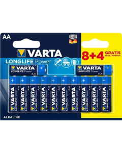 Батарейка VARTA Longlife Max Power AA 12 шт