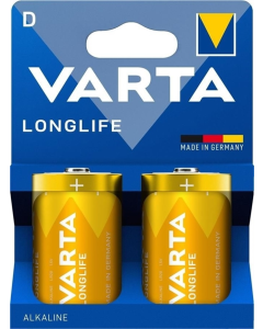 Батарейка VARTA Longlife D(LR20 2 шт