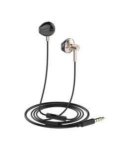 Навушники з мікрофоном ColorWay Slim 3.5 mm Wired Earphone Blast 2 Чорні (Black)