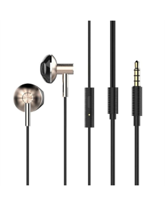Навушники з мікрофоном ColorWay Slim 3.5 mm Wired Earphone Blast 2 Чорні (Black)