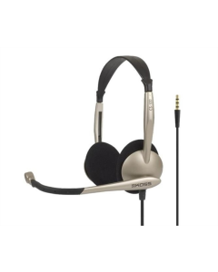 Наушники с микрофоном Koss Koss On-Ear CS100i, 3.5 мм, Uni Mic, 2.4 м Кремовые (Creamy)