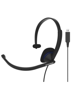 Наушники накладные Koss CS195, USB, Uni Mic, 2.4м Черные (Black)