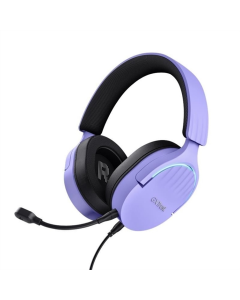 Навушники накладні Trust GXT 490 FAYZO, 7.1, USB-A Фіолетові (Violet)