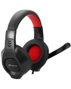 Наушники Xtrike Me HP-312 накладные Черные (Black Red)