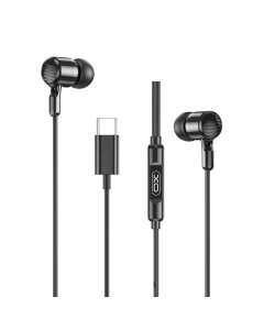 Навушники з мікрофоном XO EP81 Чорні (Black)