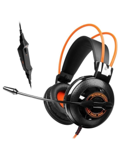 Наушники полноразмерные Somic G925 Черно-оранжевые (Black Orange)