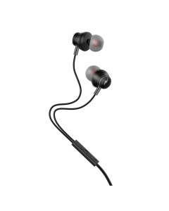 Наушники с микрофоном SkyDolphin SR31 Черные (Black)