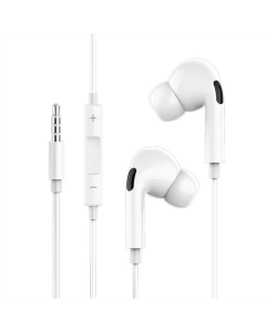 Навушники з мікрофоном SkyDolphin SR18 Білі (White)