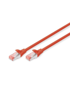 Патч корд DIGITUS CAT 6 S-FTP AWG 27/7 LSZH 2м Червоний (Red)