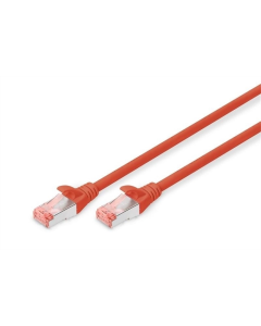 Патч корд DIGITUS CAT 6 S-FTP AWG 27/7 LSZH 3м Червоний (Red)