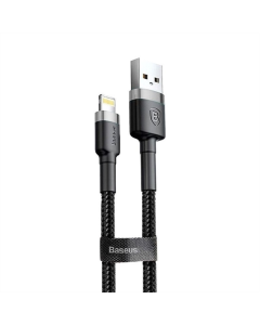 USB-кабель Baseus Cafule Lightning Cable 1.5A (CALKLF-C) 2м Черный (Black) jj