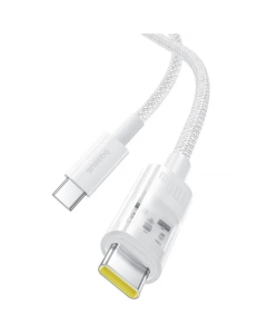 USB-кабель Baseus Gem Fast-Charging Type-C на Type-C 100W 1м Белый (White)