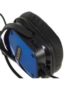 Навушники накладні Sades SA-722 Dpower Чорні (Black Blue)