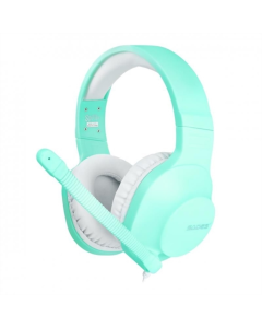 Наушники накладные Sades SA-721 Бирюзовые (Spirits Cyan)