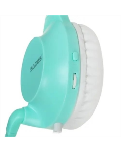 Навушники накладні Sades SA-721 Бірюзові (Spirits Cyan )