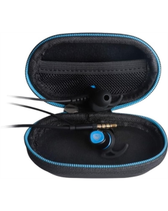 Навушники з мікрофоном Sades SA-606 Wings 20 Чорні (Black Blue)