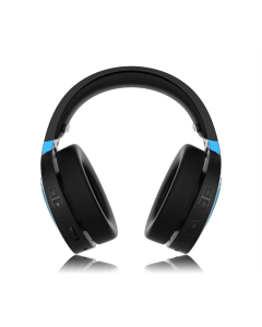 Бездротові повнорозмірні навушники Sades SA-201 Warden I Чорні Сині (Black Blue)