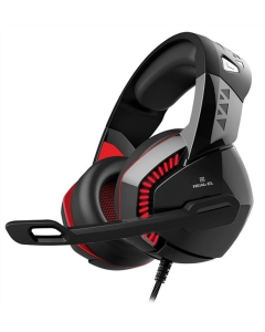 Навушники накладні REAL-EL GDX-7800 Чорні (Black Red)