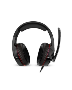 Наушники накладные REAL-EL GDX-7800 Черные (черно-красные)