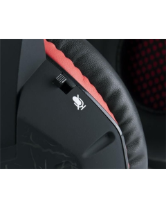 Навушники накладні REAL-EL GDX-7750 Чорні (Black Red)