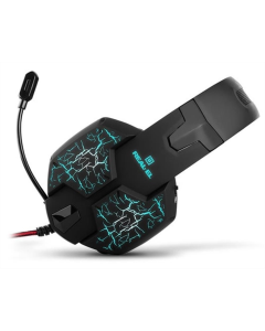 Навушники накладні REAL-EL GDX-7750 Чорні (Black Red)