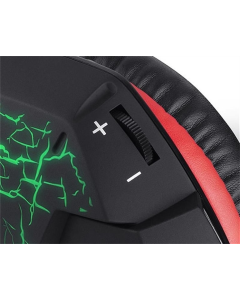 Навушники накладні REAL-EL GDX-7750 Чорні (Black Red)