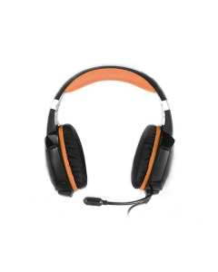 Наушники накладные REAL-EL GDX-7700 Черные (Черно-оранжевые)