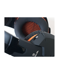 Навушники накладні REAL-EL GDX-7700 Чорні (Black Orange)