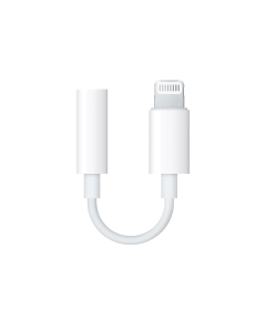 Перехідник Apple Lightning - 3.5 AUX (MMX62) Білий (White)